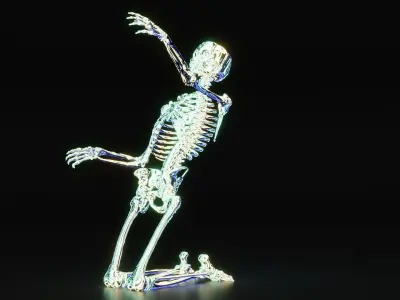skeleton Free low-poly 3D model purchase