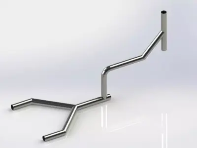 Pipe Elbows Free 3D model