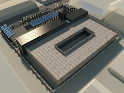 Public Center -updated- 3D model