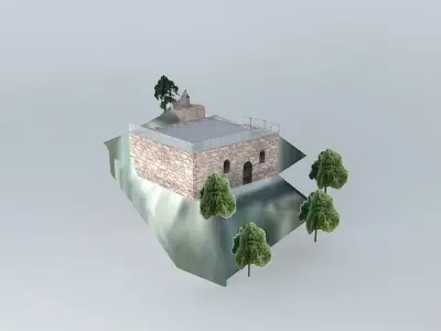 MONUMENT ARKADIANIS MOTHER-TANK Free 3D model