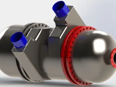 GAS P CHAMBER Free 3D model