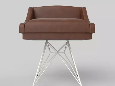 bar chair 3D model get