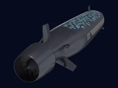 Surrogat-V UUV 3D model