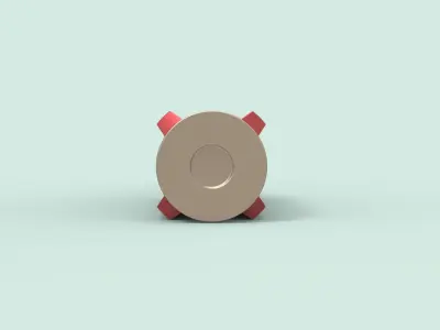 Thors baton from Thor Ragnarok 3D model