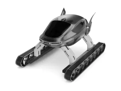 Amphibious ATV 3D model from CGTrader - PBR