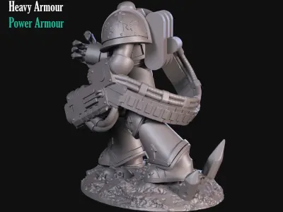 Power Armour 3D print model