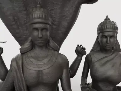 laxmi narayan 3D model