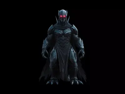 Scary flying Monster 3D model