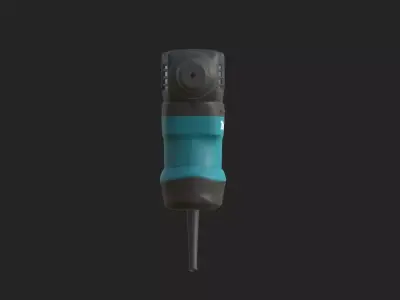 rotary hammer 3D model