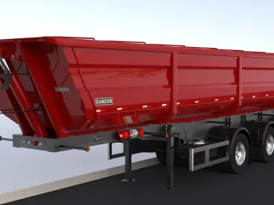 Trailer Randon Linha R 2011 - Tipper 3D model