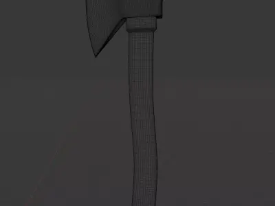 Video Game Ax 3D model