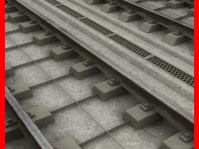 Railway Track 3D model order