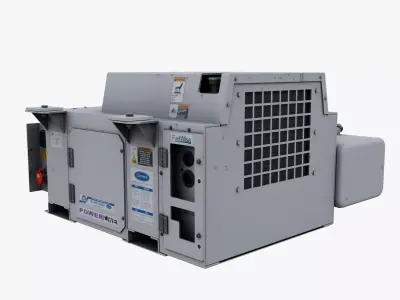 Genset Carrier PowerLINE UG15 Low-poly 3D model