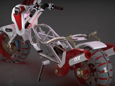 MOTORBIKE  concept 3D model
