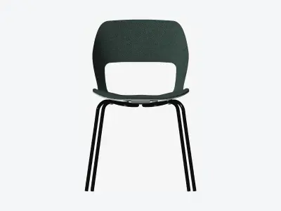 Chair - Office - Worksmart - Metal Legs Low-poly 3D model