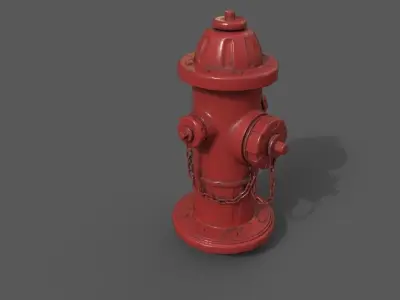 Fire Hydrant 3D model 52