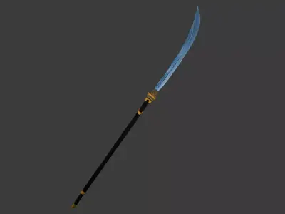 Naginata 3D model