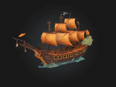 Seafarers Legacy  A Vessel of Tales and Time 3D model