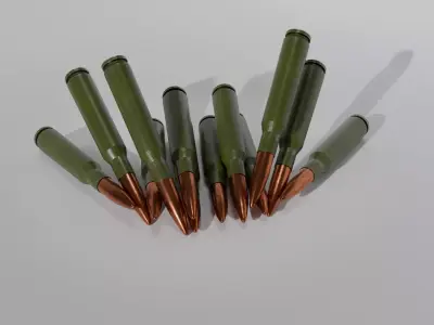 bullet 3D model shop
