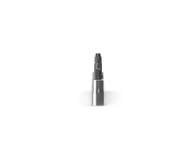 12pc Combination Drive TORX Bit Standard Socket Set Low-poly 3D model