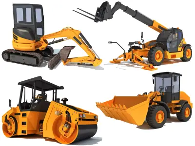 Public Works Machines 3D Models 3D model