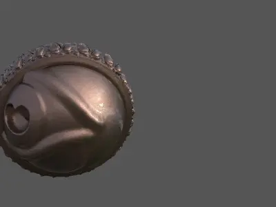 Angel Wheel Eye Centre and outer wheel  3D model