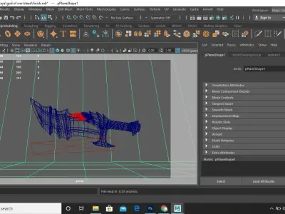 The king blades 3D model