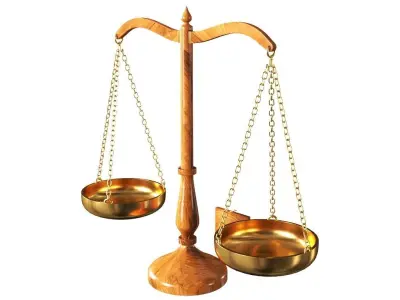 Balance Scale 3D model