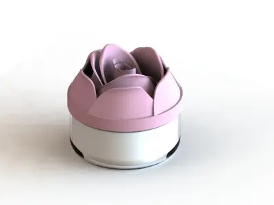 Packaging for cosmetics industry 3D model