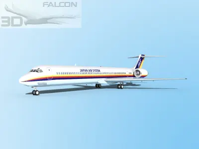 Falcon3D MD-80 JAS 3D model