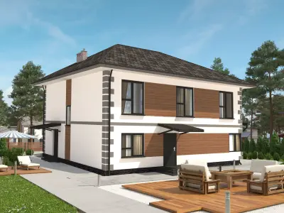 Private house 3D model shop