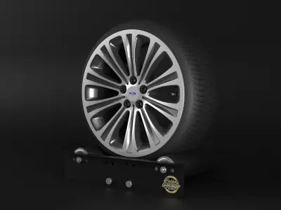 Ford Falcon G6ET Low-poly 3D model
