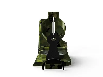 Lensatic Compass 3D model