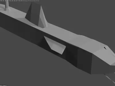 submarin propeller 3D model