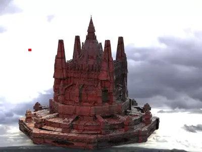 Arch Barons Tower 2  3D model