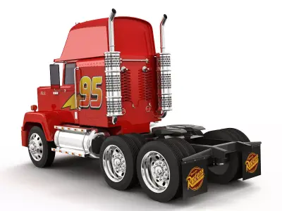 Truck Cartoon 3D model purchase