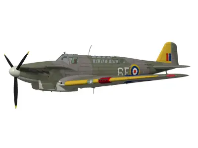 Fairey Fulmar Mk2 3D model