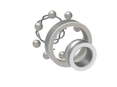 6410-C3 Baller Bearing 3D model