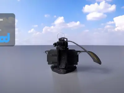 Machine Gun 3D model 16
