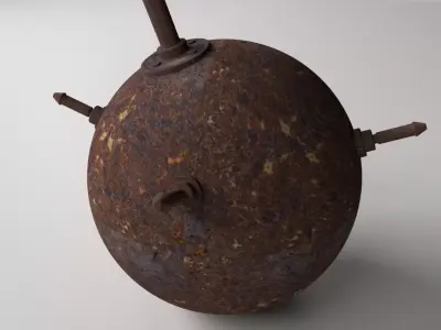 Naval Mine 3D model