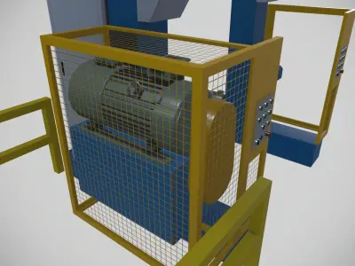 Rolling Machine 3D model