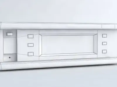 Pylsoksimetr heart rate monitor 3D model