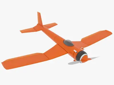 Simple Aircraft 3D model