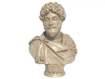 Marcus Aurelius Low-poly 3D model