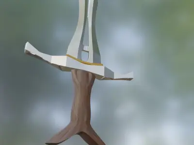 Fantasy Sword 3D model get