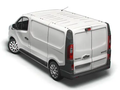 Renault Trafic Van 2021 3D model