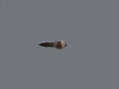 Primitive Stone Axe 4K PBR 3D model