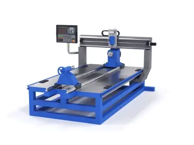 Milling machine cnc 3D model