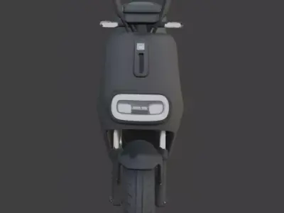 Electric Scooter 3D Model 3D model 3