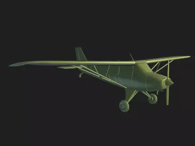 Aero Boero 115 ready to 3D printing 3D print model